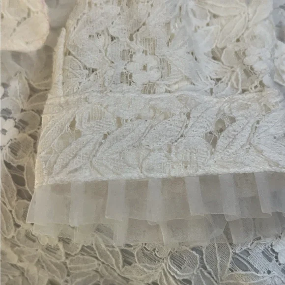White Lace Dress, Medium size, New with tag - Picture 6 of 12